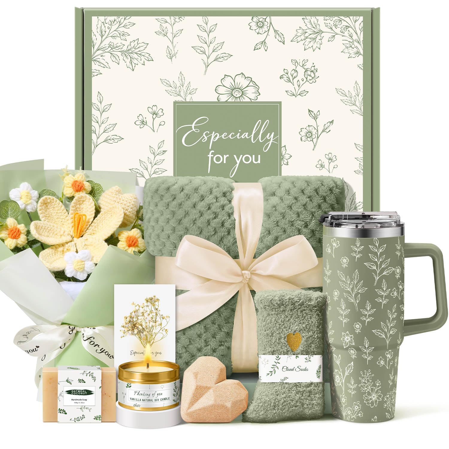Luxury Women's Gift Basket - Self Care & Relaxation -1