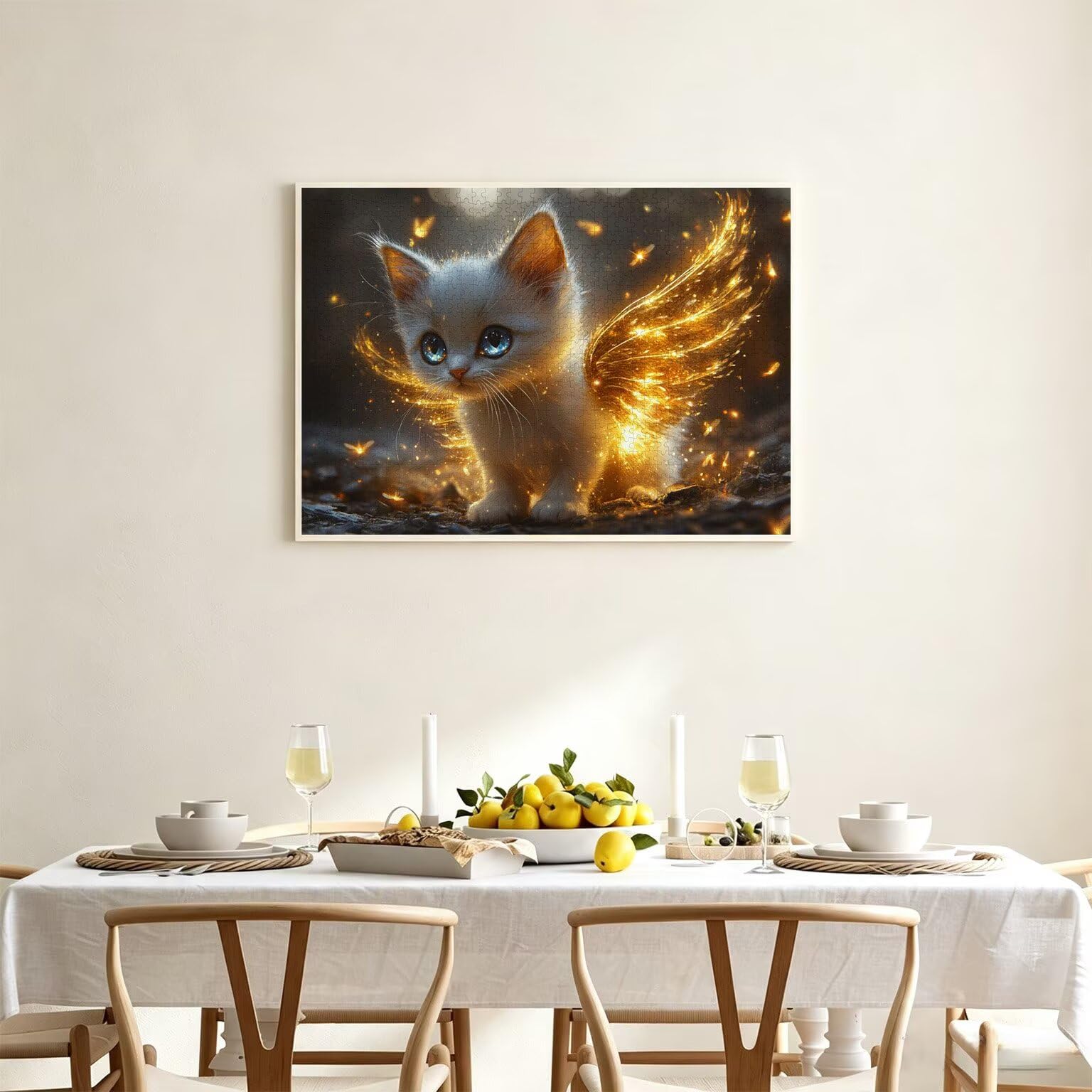 Puzzle 1314 Pieces Dessin animé Puzzle Adulte 75x50cm, Chats, n-344