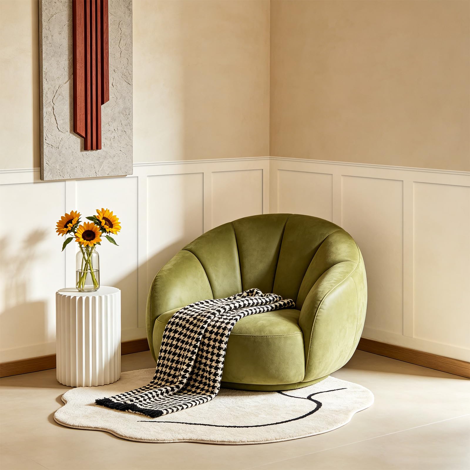 WADILE Kit Pannelli da Parete Board and Batten Rivestimento | Verniciabile In PS, 24 Modanature, 6 Profili Di Finitura, Pannelli Decorativi, Soggiorno Camera Da Letto Corridoio