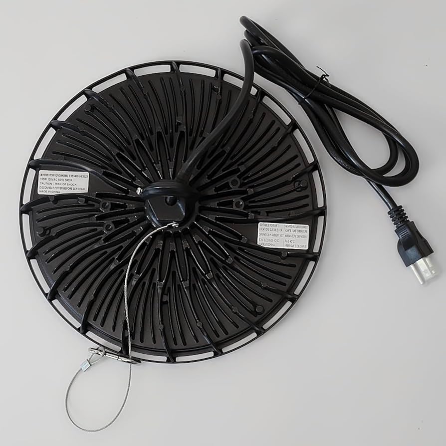 CINOTON UFO LED High Bay Lights 6000K White Light, 155W High