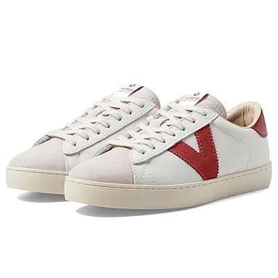 victoria Berlin Leather Athletic Shoes Carmin