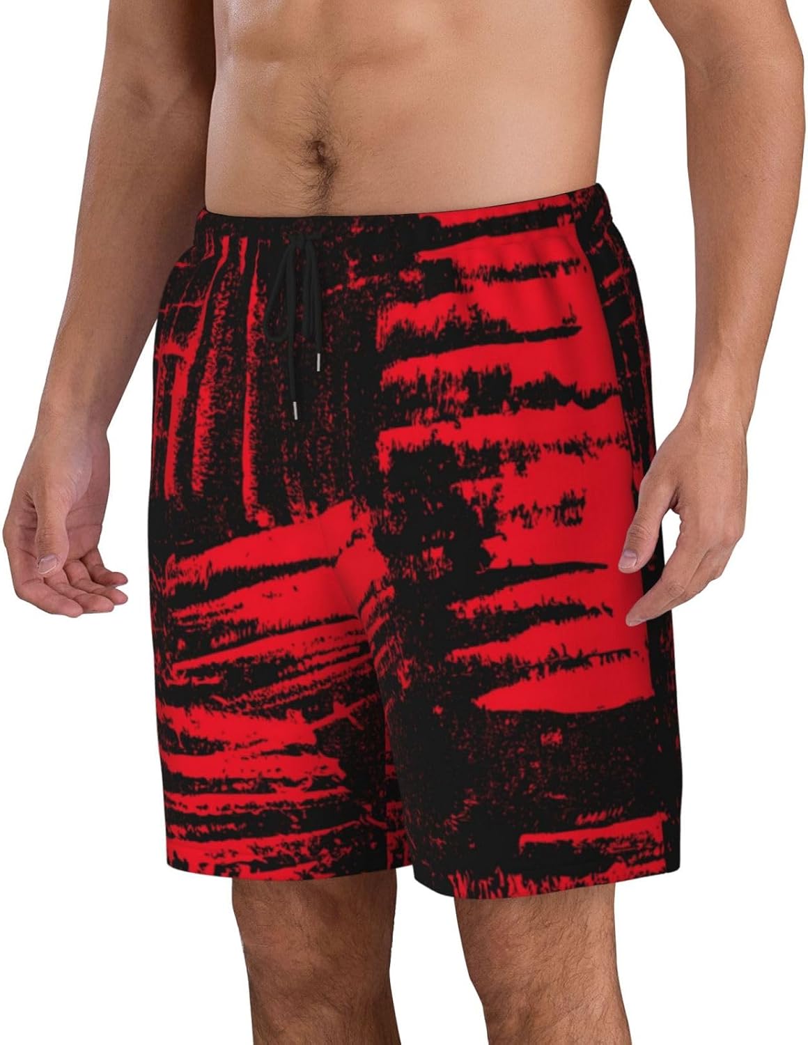 Mens Swim Trunks with Mesh Lining,Quick Dry Swimsuit Board Shorts Beach Pants Swimwear Bathing Suits - Image 3