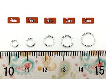 わずか❗️シルバー925丸カン直径8mm 線径1.2mm （開閉有り） 楽天市場】丸カン 開閉 シルバーの通販