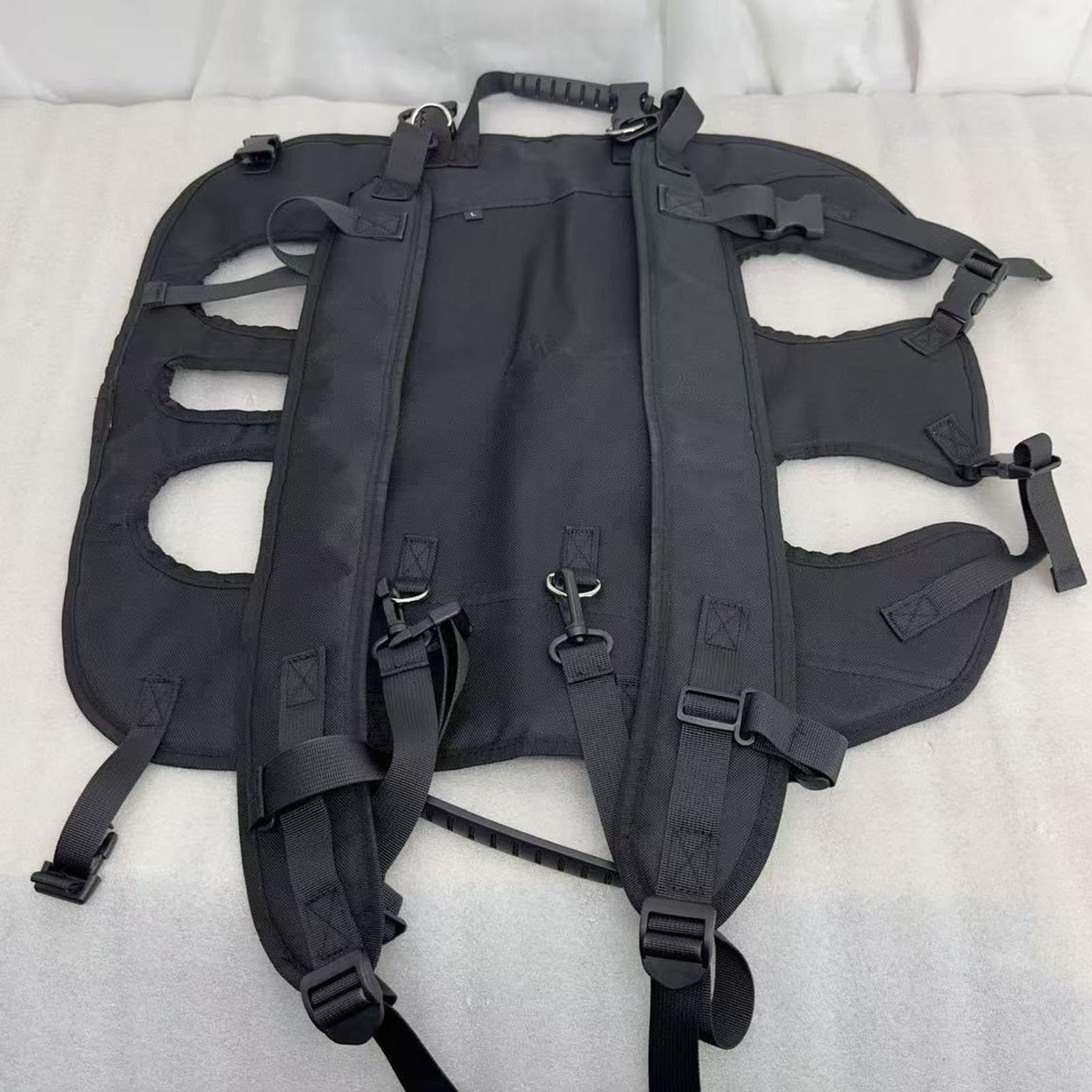 Hundetuch zum Schneiden von Nägeln, verstellbar, atmungsaktiv, Haustier-Wanderrucksack für Fellpflege, Reisen, Wandern, Treppen, Rettung, Auto, Motorrad