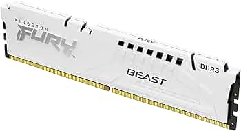 Amazon | Kingston FURY Beast White DDR5 32GB 5600MT/s CL36 DIMM Amazon | Kingston FURY Beast White DDR5 32GB 5600MT/s CL36 DIMM