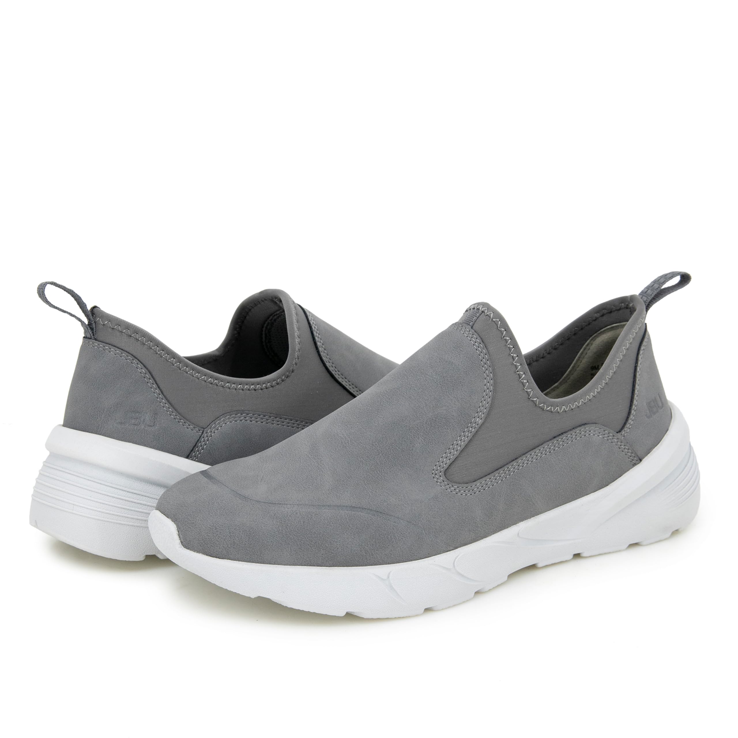 Jambu Mężczyźni Slip on SneakersDarren On The Go, gotowy do wody wydajność, szybkie zakładanie i zdejmowanie rozciągliwy neopren z podeszwą środkową EVA, trakcja na całej długości, wsparcie łuku dla komfortu przez cały dzień
