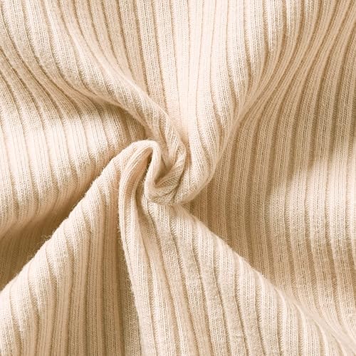 Vista 6 de Aalizzwell Conjunto de pantalones de canalé para bebés y niñas