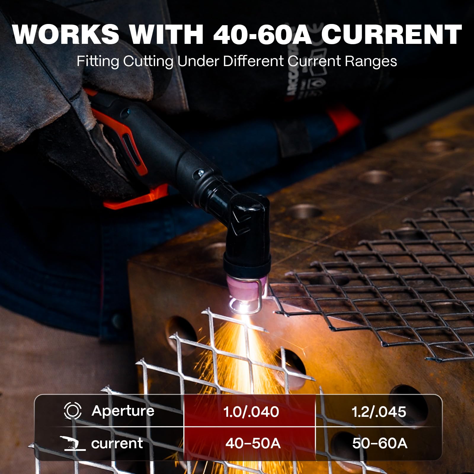 Plasma Cutter Torch Consumables - 50 Pcs .040" -2 Plasma Cutter Torch Consumables - 50 Pcs .040" -2
