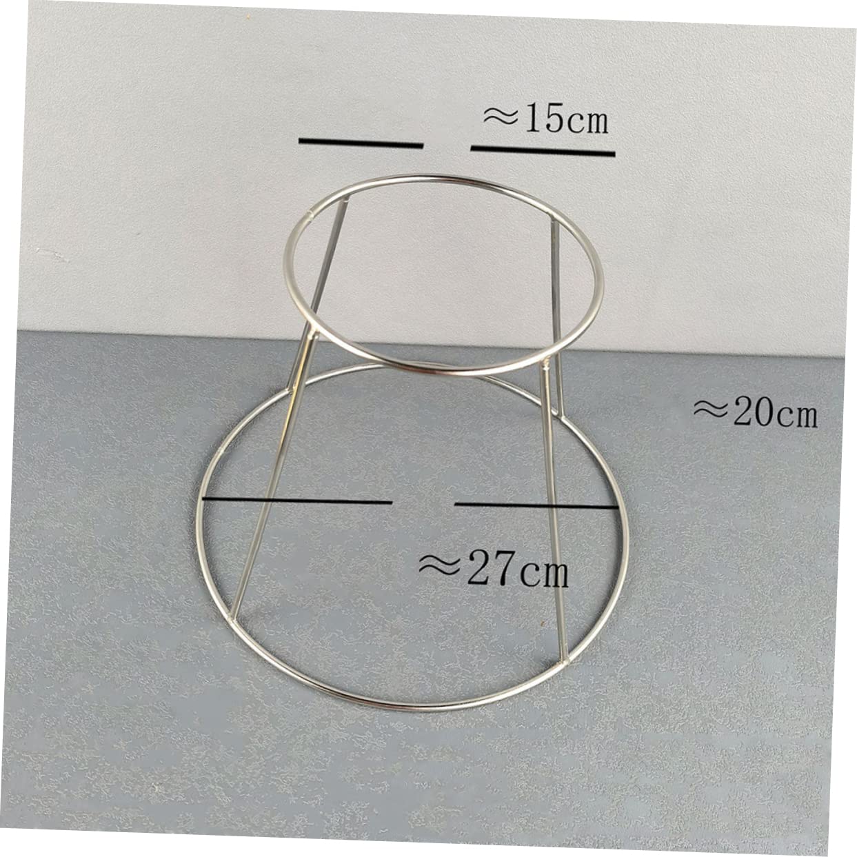 BRIGHTFUFU Daily Use Seafood Plate Rack Stainless Steel Multi Function Holder for Pizza and Seafood Kitchen Accessory Suitable for Home and Restaurant Use Lightweight Design