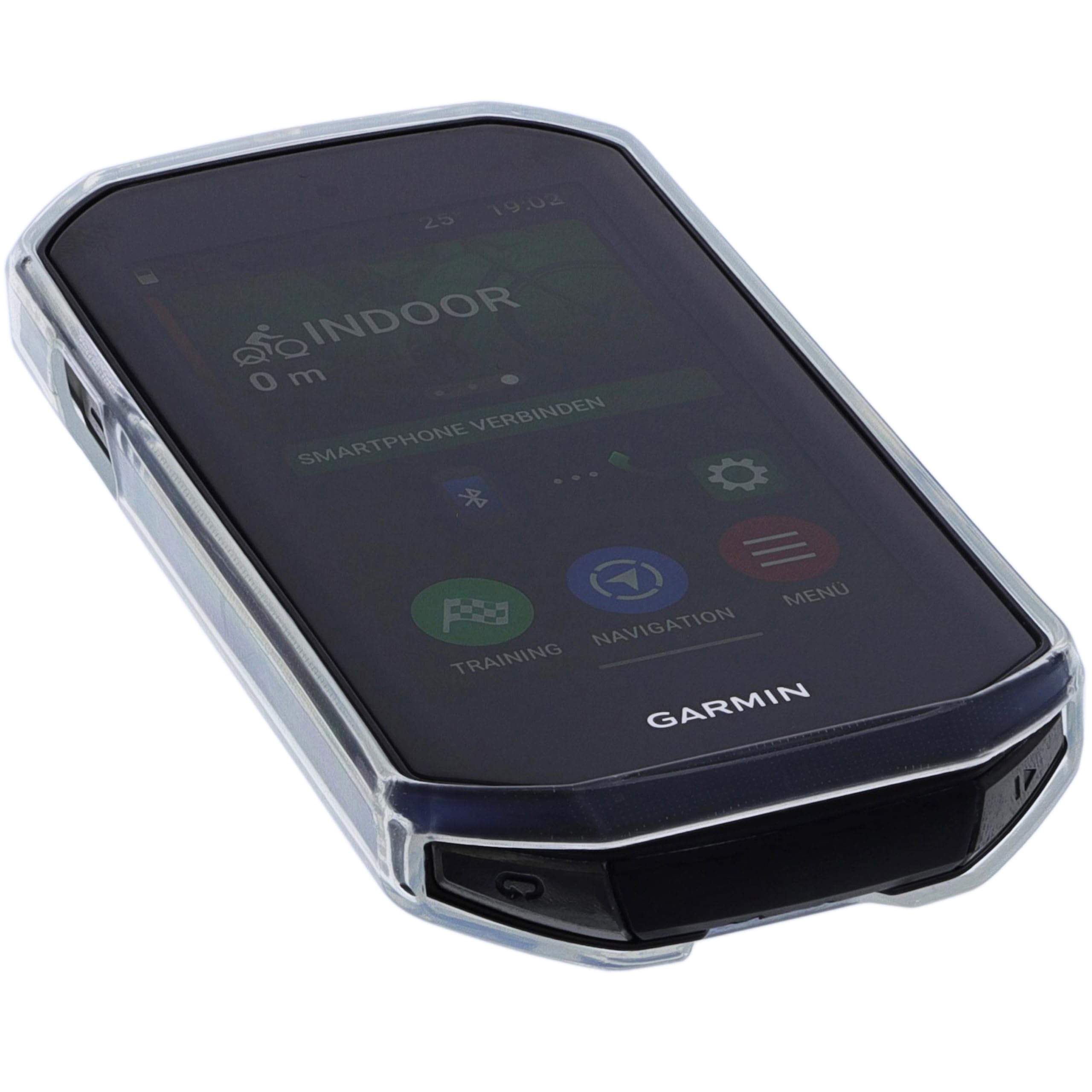 Etui kompatybilne z Garmin Edge 1050 TPU ochronne torba przezroczysta odporna na wstrząsy odporna na zarysowania do MTB e-bike