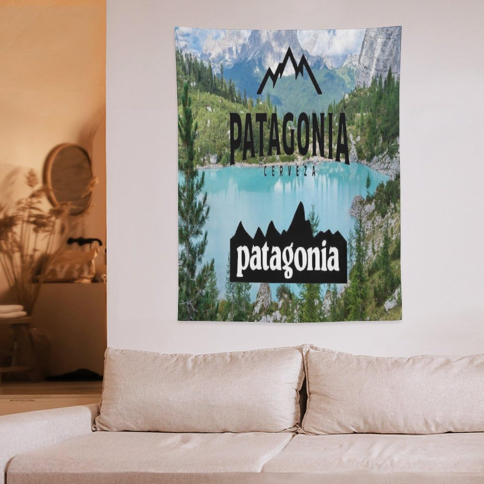 Amazon.co.jp: パタゴニアタペストリー 壁掛けタペストリー 布ポスター