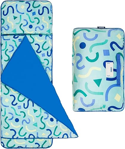 Vista 42 de Wildkin Kids Plush Nap Mat – Soft, Cozy, Convenient for Daycare & Preschool