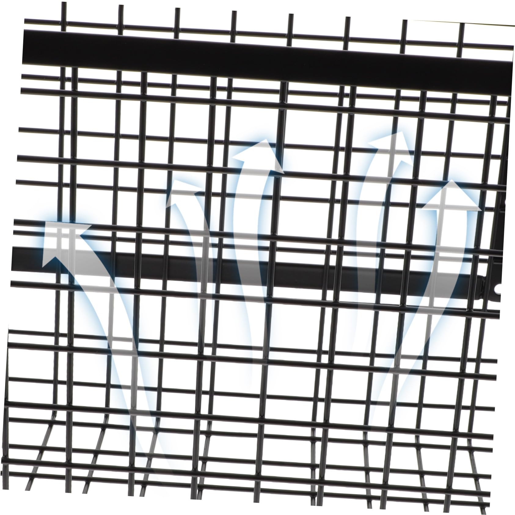 Cesta Colgante para Almacenamiento de Gabinete de Acero al Carbono Negro | Instalación Sencilla, Gran Capacidad de Carga, Uso en Cocina, Organizador para Puerta Interior