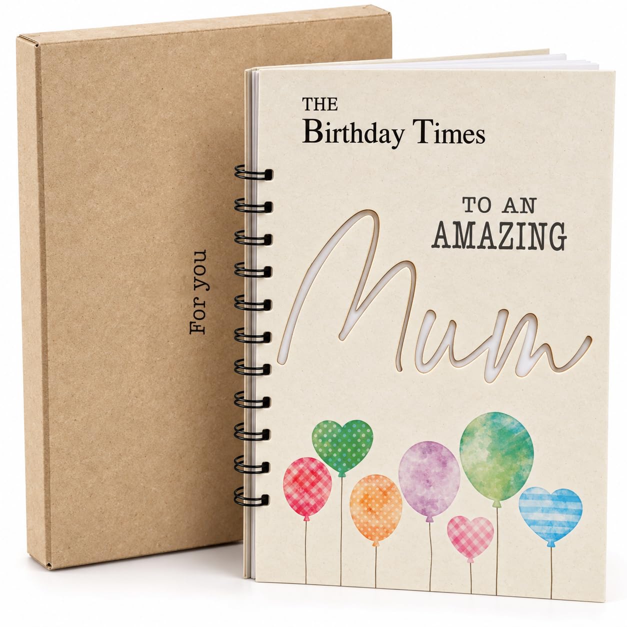 Mum Poem Birthday Card Book from Daughter or Son - Special Mum Birthday Card Book with Loving Poem and Box (Mum Birthday)