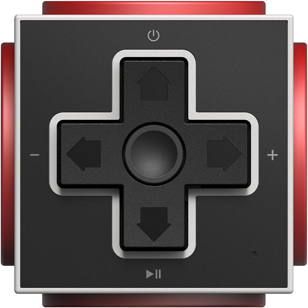 8BitDo Retro Cube 2 Speaker, Portable Bluetooth Speaker with Stereo Sound, Wireless Charging Dock, Bluetooth 5.3/2.4G/Wired USB Connections - N Edition