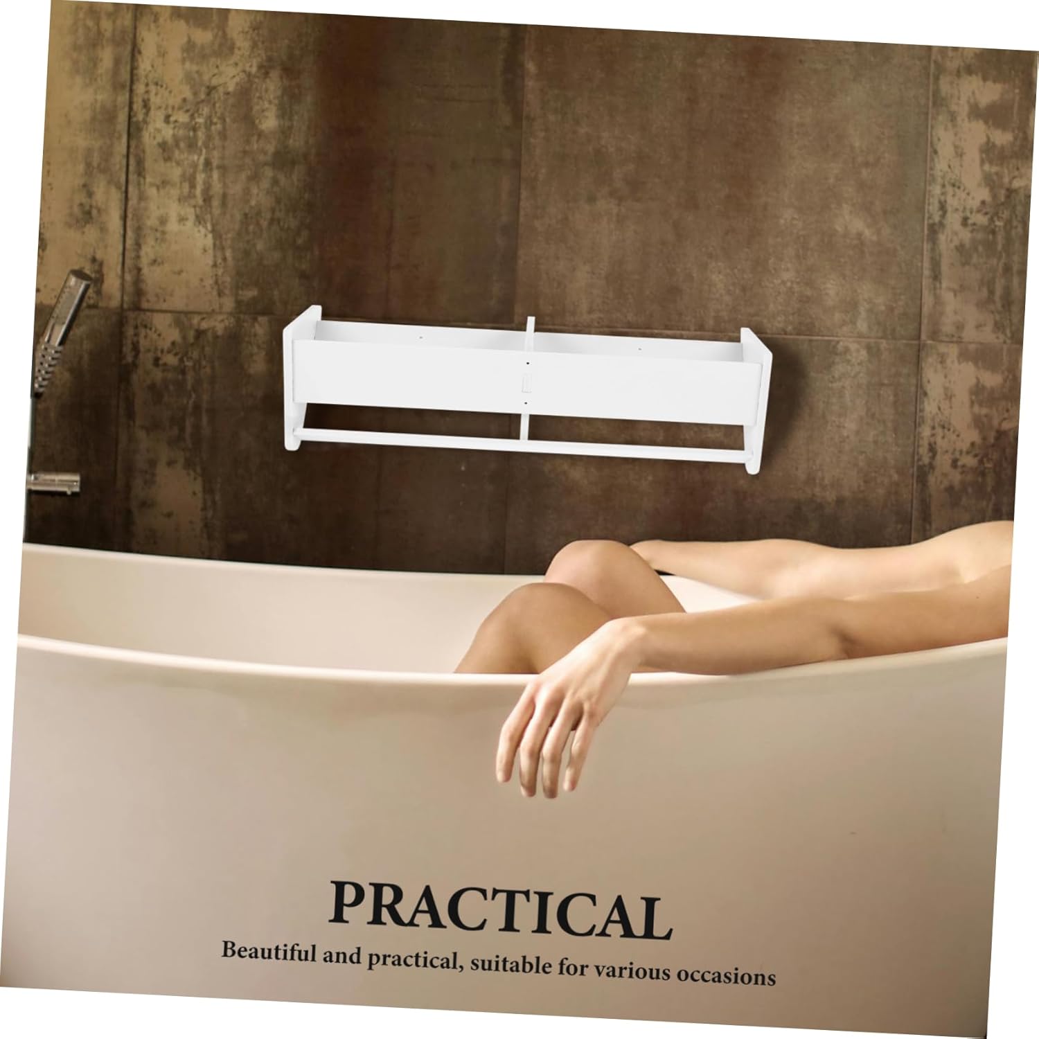 Cabilock Wall Mounted Slipper Rack No Drilling Bathroom Shoe Organizer Adhesive Slipper Holder for Entryway Space-Saving Storage for Home and Dorm