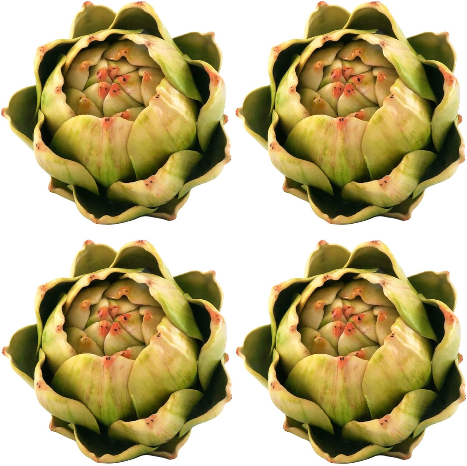 GiftHow Large Green Artificial Artichokes Fruits Fake