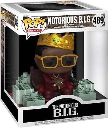 Amazon.com: Funko POP! Rocks: Notorious B.I.G. with Crown - Biggie