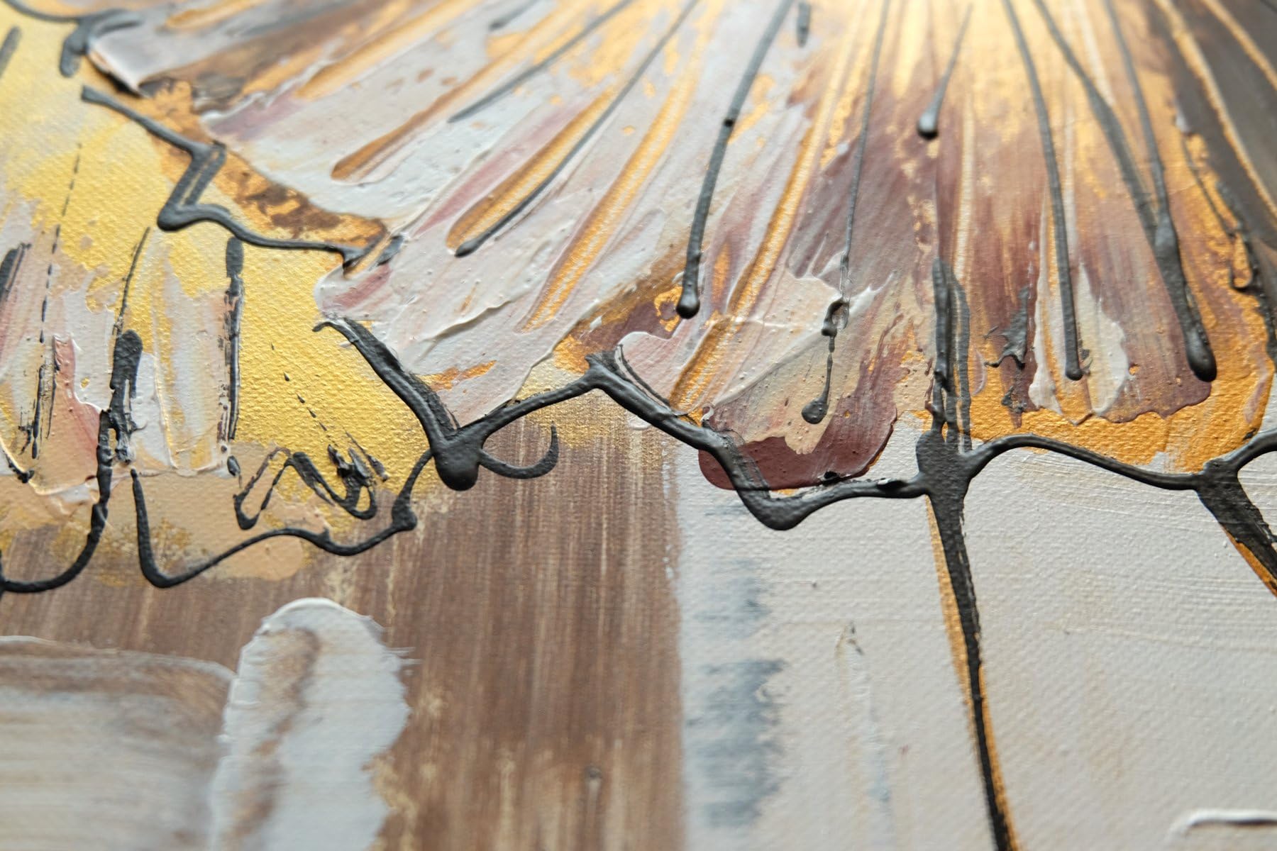 Monica Mirafiori I 120x60 cm I Tableau Peint à la Main I Modèles Tableau I Peintre Moderne I Tableaux Peintures I Toile sur Cadre en Bois