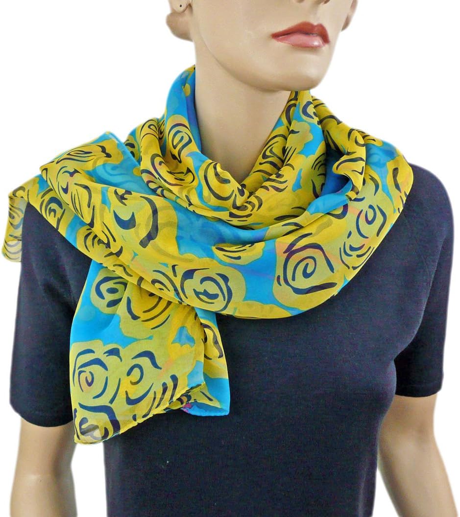 EVAL Ladies‘ silk scarf - Motto: Cloud 7 - R1547