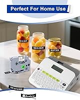 Vista 31 de BOYEEZON Paquete de 2 cintas para etiquetadoras TZe-131 de 0.472 in 0.47 laminadas transparentes, compatibles con Brother P Touch TZe-131 Negro