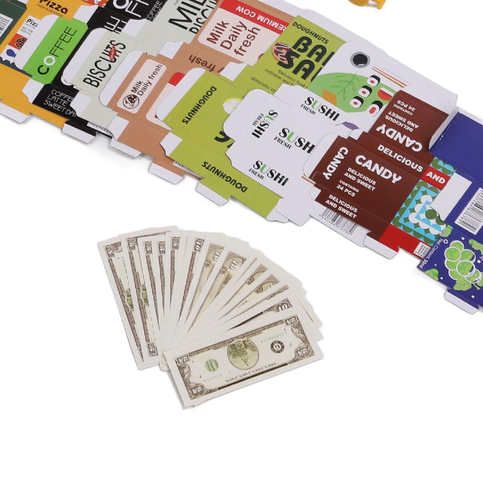 Alomejor Set da Gioco per Supermercato per Bambini, Carrello della Spesa Interattivo con Effetti Sonori e Luminosi, Gioco di Finzione, Giocattolo del Negozio di Alimentari per i più Piccoli