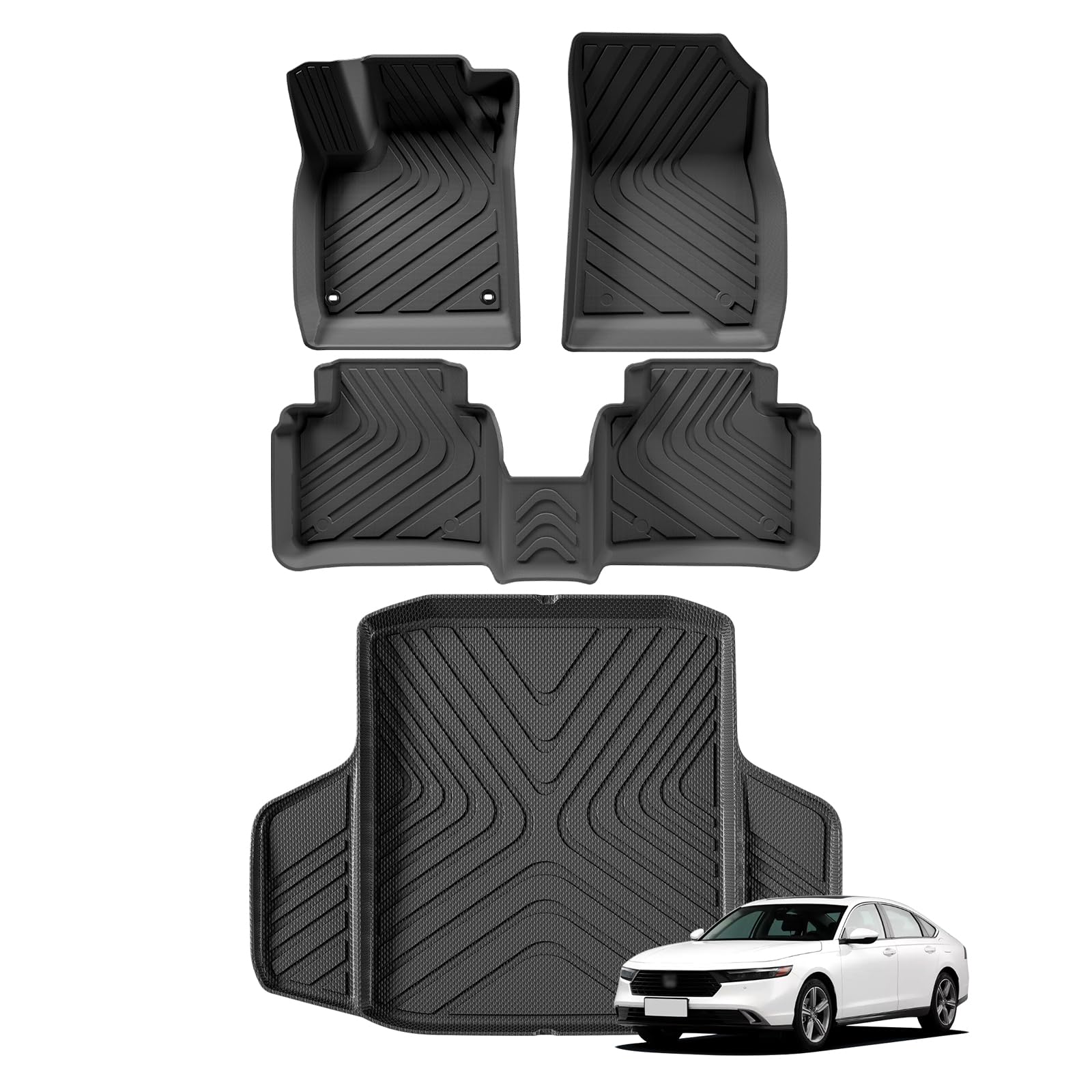 Snapklik.com : SMABEE Fit For Honda Accord 2024 2023 Floor Mats Trunk ...