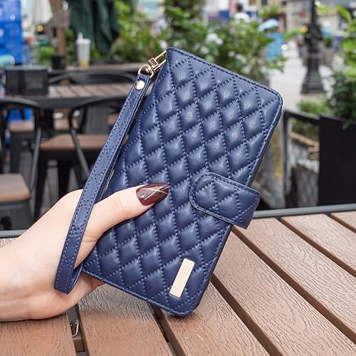 Miniatura 6 de Asuwish Funda de teléfono para iPhone 13 Pro Max 2021 de 6.7 pulgadas con protector de pantalla de vidrio templado y tarjetero para celular