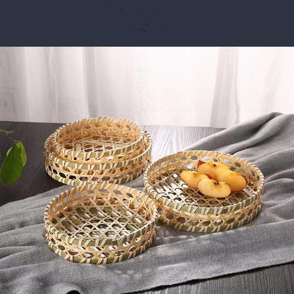 竹細工 極上品 収納かご 果物皿 茶道具 菓子入れ 手作工芸品 手提かご