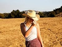 Vista 6 de Sombrero de vaquero del viejo oeste y vaquera, estilo de ala ancha