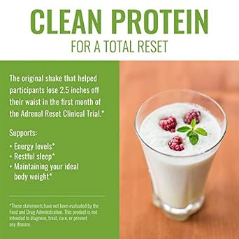 Dr. Christianson's Original Daily Reset Meal Replacement Shake (Chocolate) - Doctor Formulated Natural Pea Protein & Resistant Starch Powder for Complete Nutrition - 28 Full-Size Servings