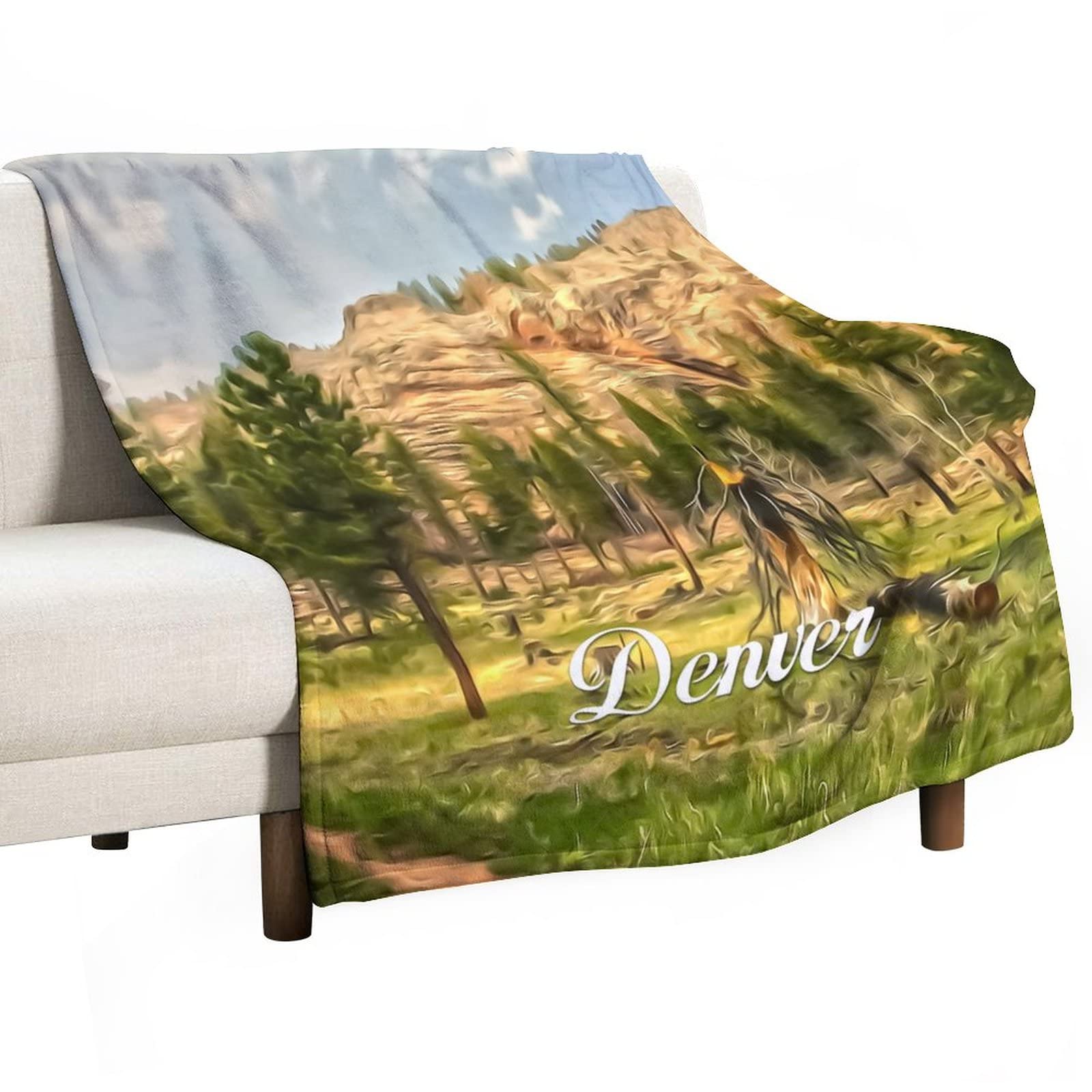 Couverture polaire Denver thermorégulatrice et douce pour un sommeil réparateur