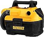 DEWALT 20V MAX Cordless Shop Vac, Shop Vacuum Wet and Dry Portable, 2 Gallon Tank Capacity Wet Dry Vacuum Cleaner, Tool Only (DCV580H)