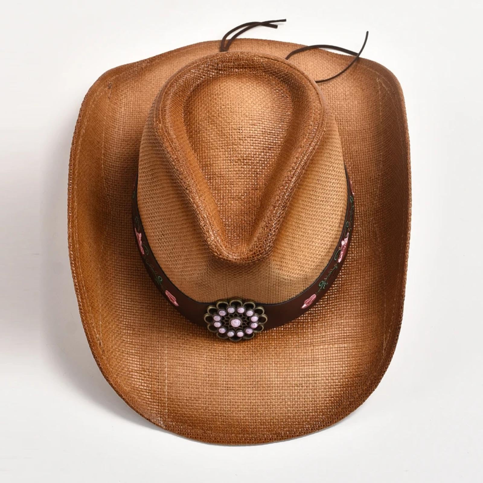 Fedora Trilby Filzhut Hut Stroh Cowboy Hut Outdoor Reise Strand Sonnenhut Herren Damen Vintage Gentleman Lady Cowgirl Jazz Hut