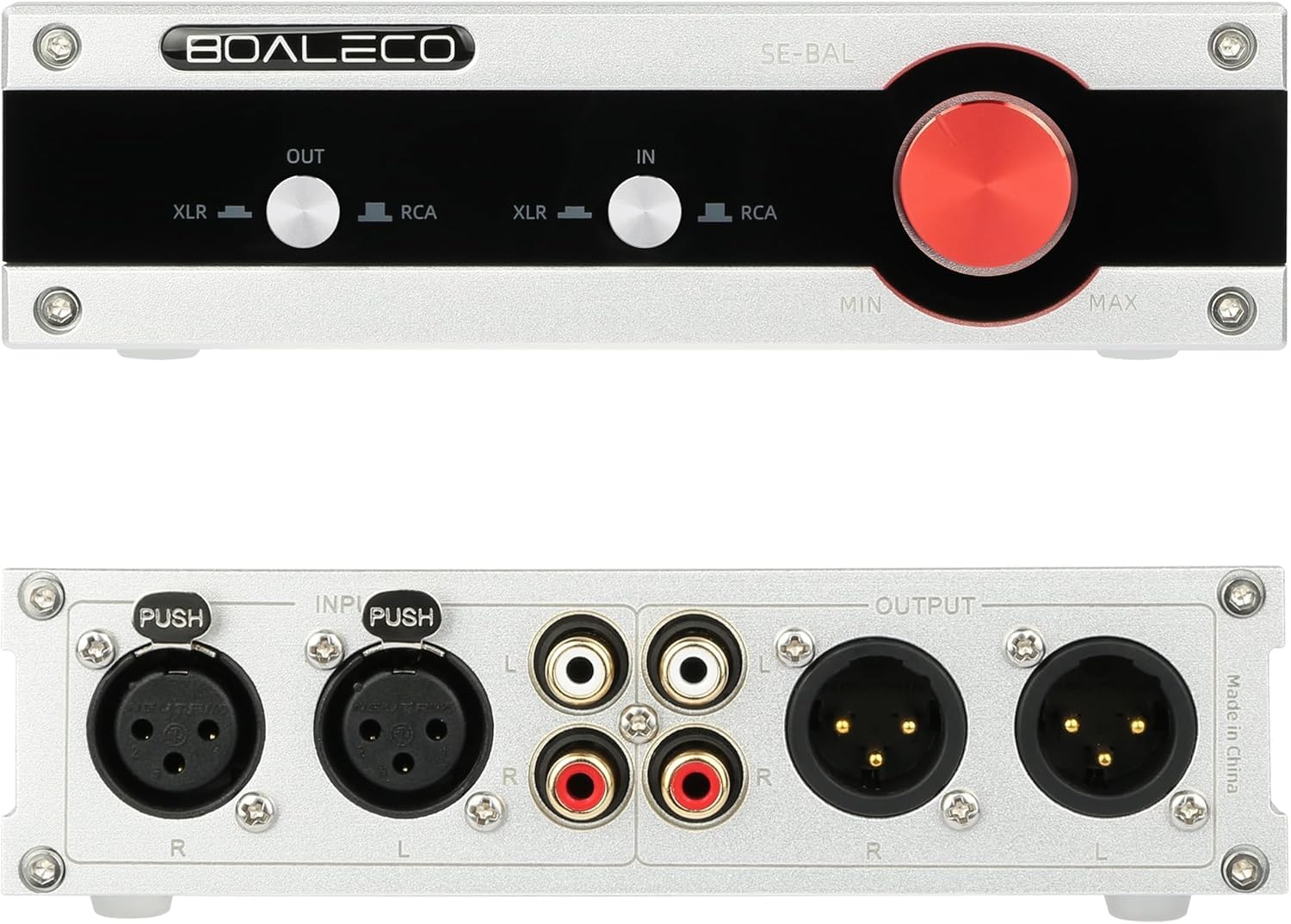 Amazon.co.jp: BOALECO SE-BAL RCA XLR オーディオ セレクター