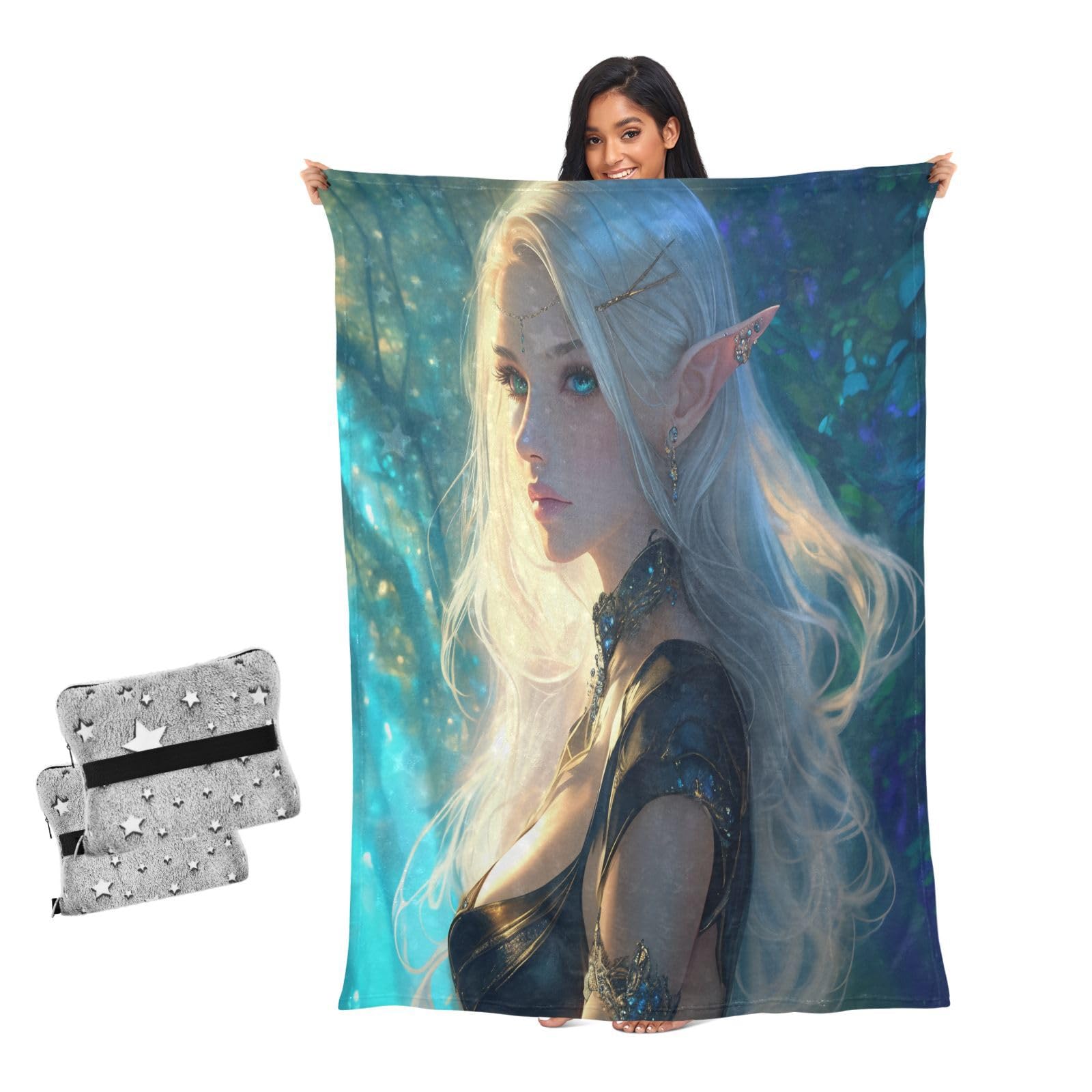 Couverture elfe sexy pour canapé le cadeau original pour homme et femme