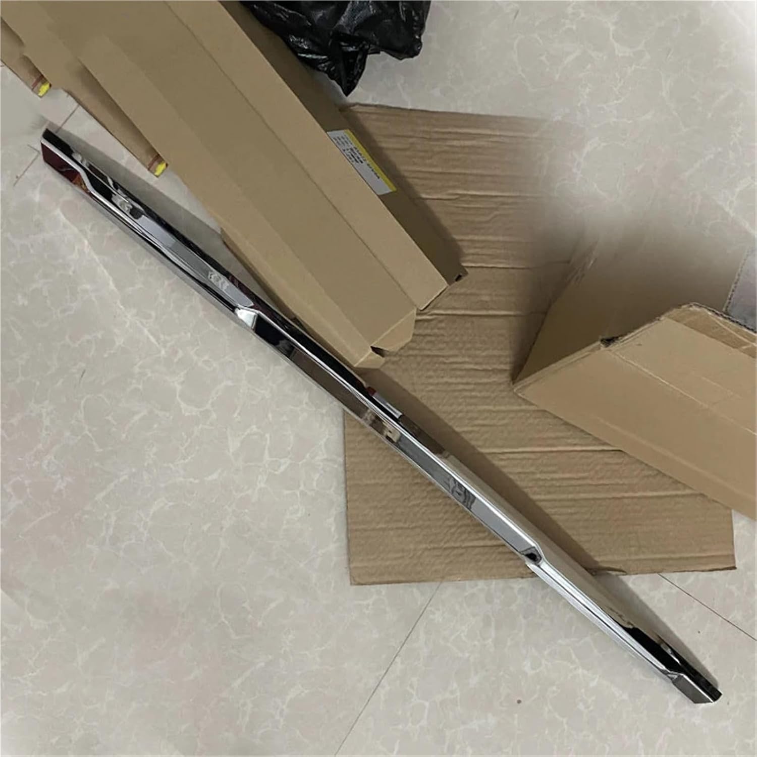 Car Front Or Rear Bumper Cover Strip Trim Chrome Replacement Compatible With Nissan X-Trail X Trail T32 2017-2021(Rear)