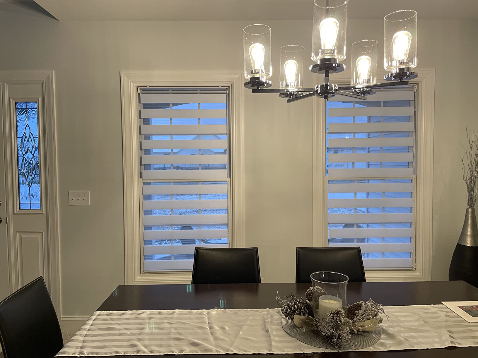 9/mo Finance SEEYE Zebra Shade Blinds Horizontal Window Curtain Day and Night Blind Dual