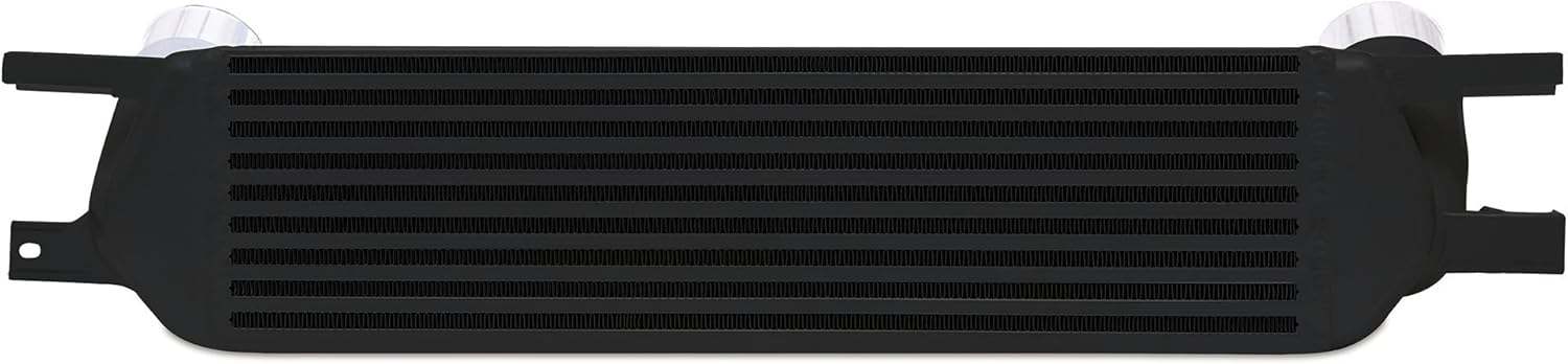 Mishimoto MMINT-MUS4-15KWBK Performance Intercooler Kit Fits Ford Mustang EcoBoost 2015-2018 Black Cooler & Pipes
