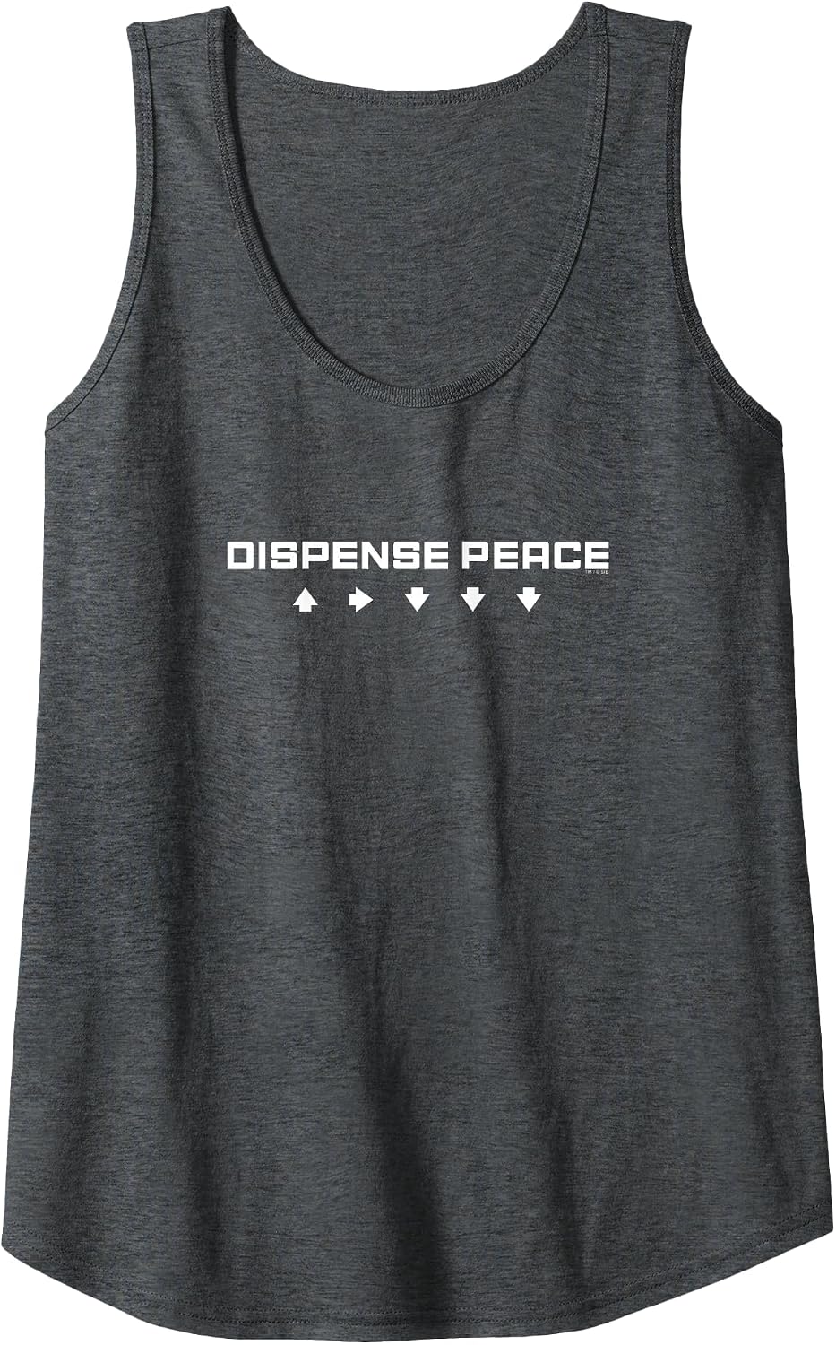 Helldivers 2 PlayStation Video Game Dispense Peace Bomb Tank Top