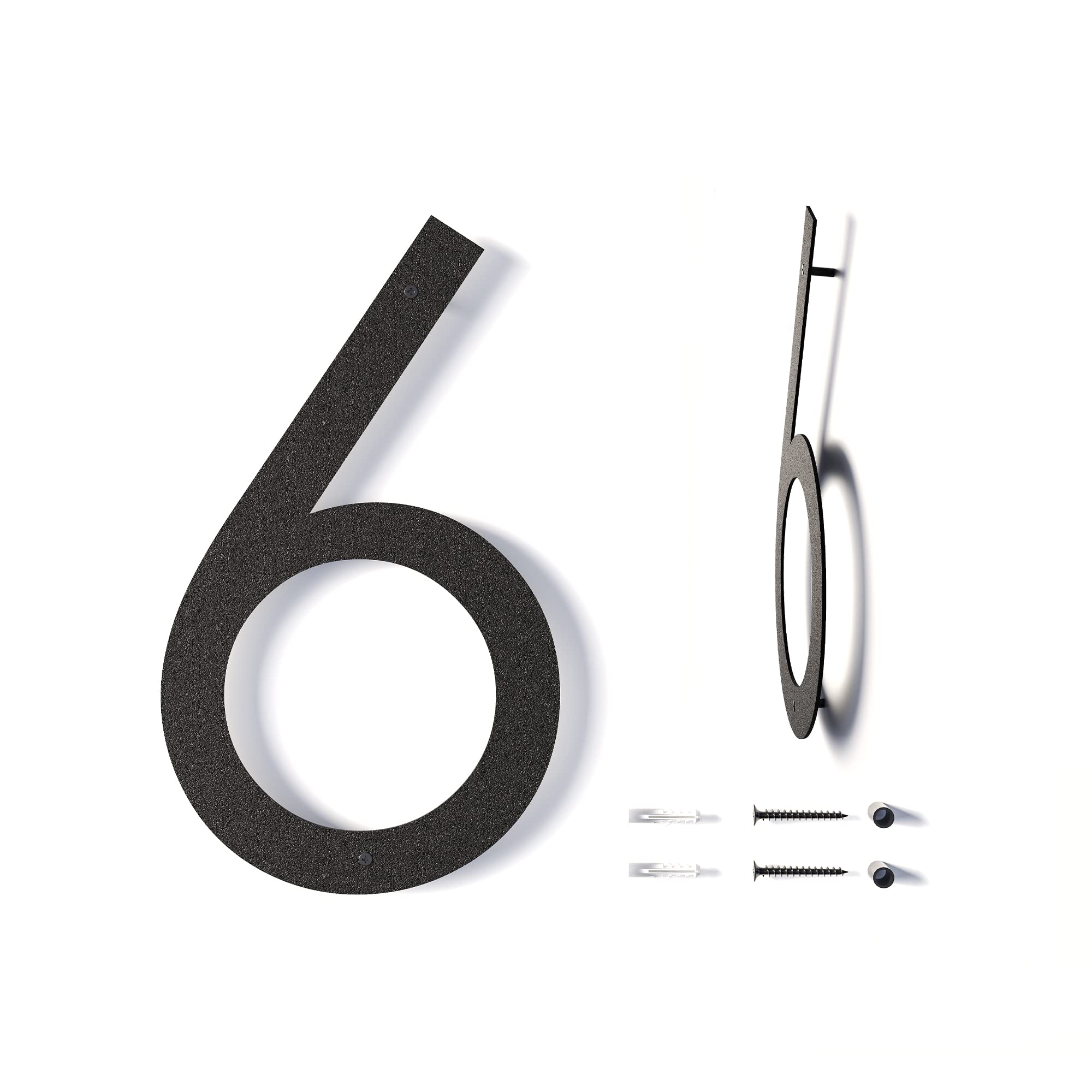 18 Inch Modern Floating House Numbers
