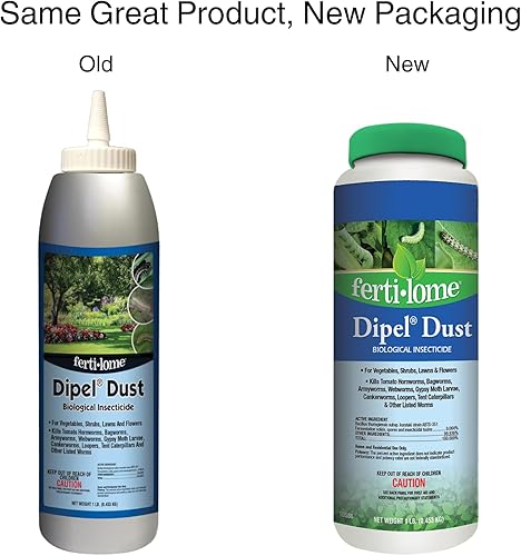 Miniatura 2 de Fertiloma (10586) Dipel Dust Insecticida Biológico (1 lb.)
