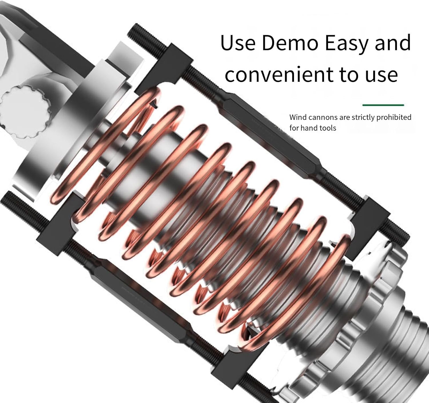 Lightweight Shock Absorb Spring Compressor Tool for Easy & Efficient Vehicle Suspension Maintenance