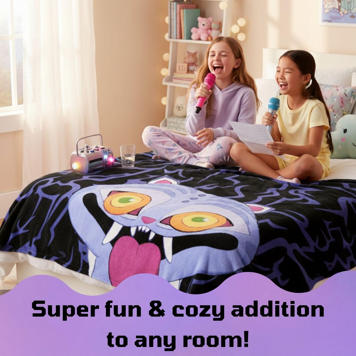 Amazon.com: Jay Franco Kids Plush Throw Blanket – Ultra Soft Cozy