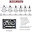 DEFUNX Cupping Therapy Set,12 Therapy Cups Cupping Set with Pump, Professional Chinese Cupping Therapy Sets Hijama Cupping Massage Kit