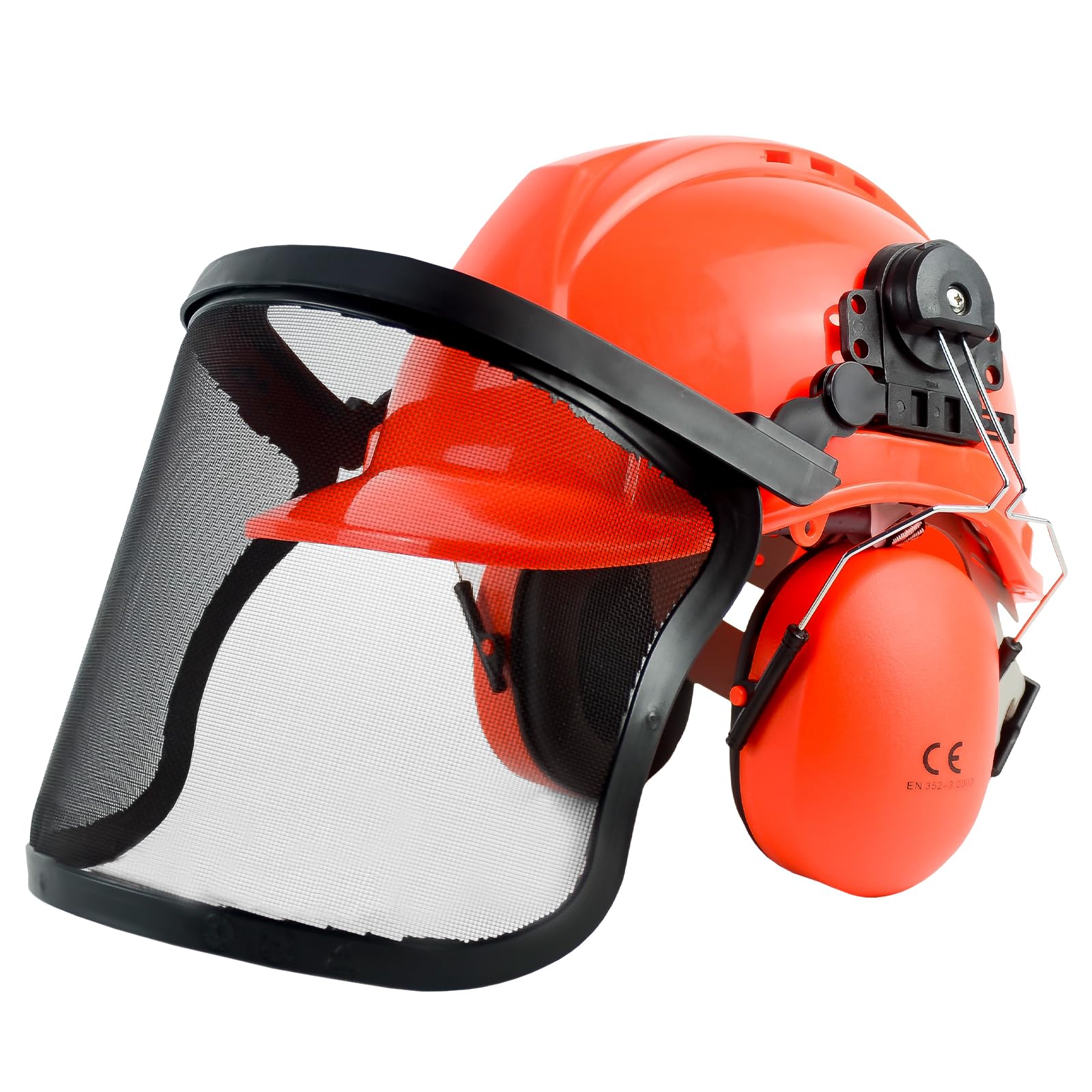 Chainsaw Helmet with Face and Ear Muffs