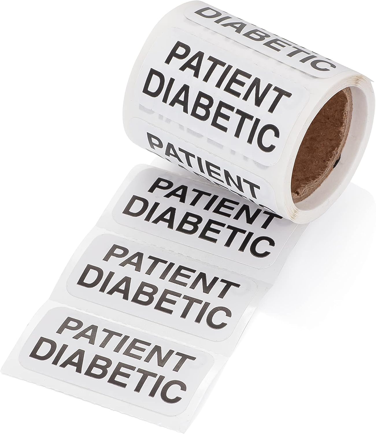 Carstens Medical Stickers Patient Diabetic Alert and Instruction Labels for