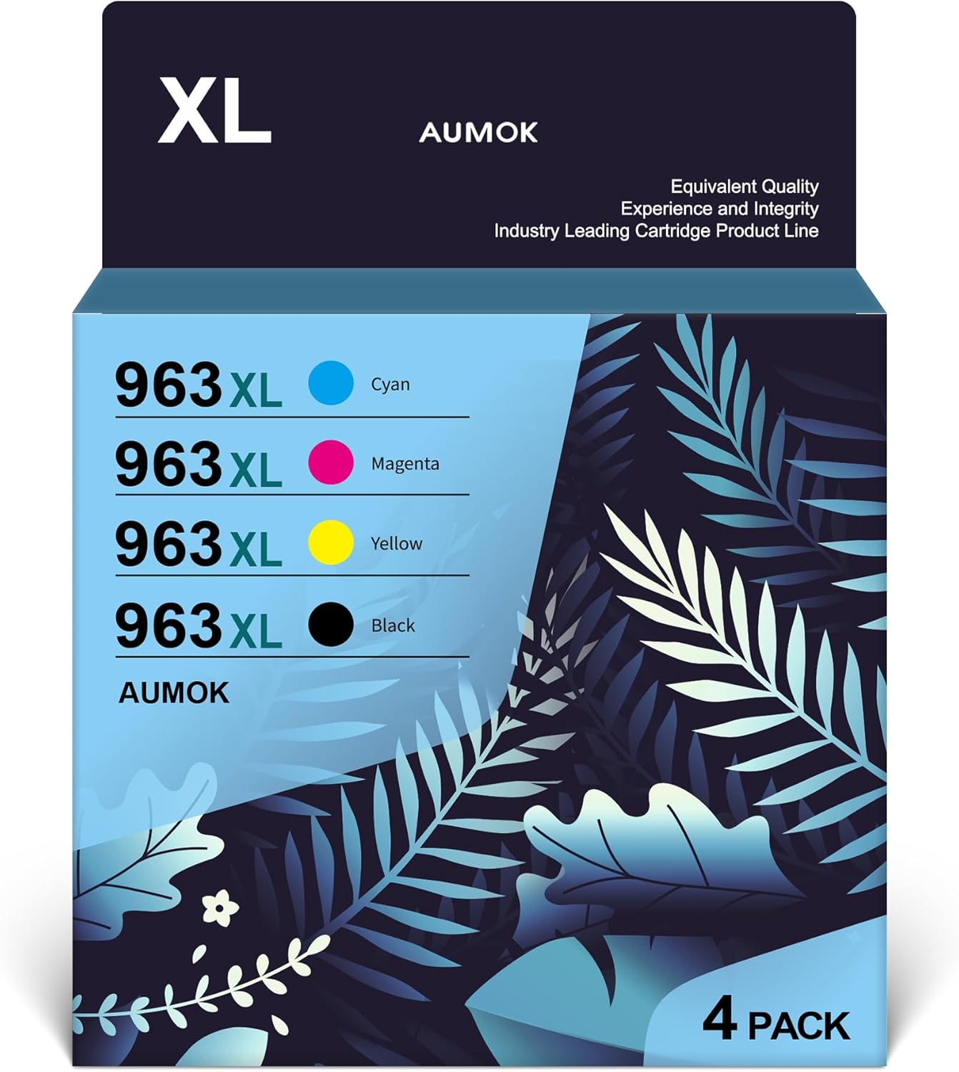 Cartucce 962XL Alta Resa 4 Cartucce D'inchiostro Compatibili HP 962XL - Per Stampanti OfficeJet Pro 9010, 9015, 9020, Alta Resa Pagina Hp 963 XL - Foto 9