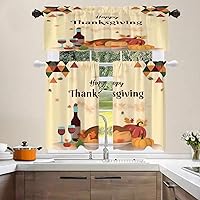 Vista 20 de Shrahala Ethnic Geometric Tribal Kitchen Valances Half Window Curtain, Native American Navajo Tribal Design Print Kitchen Valance for Window Ink