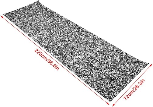 Surf Board Non Slip Hydro - Turf 73×16×16 Eva Anti Slip Mat for Boat Decks Kayaks Surfboards Paddle Boards Skimboard